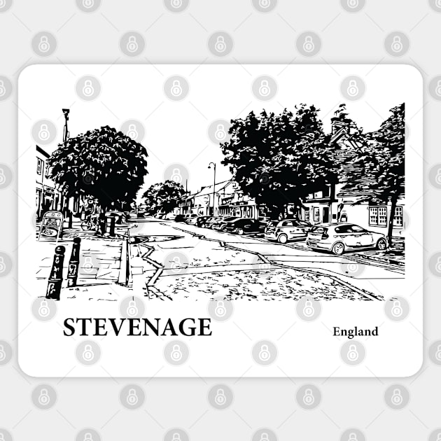 Stevenage England Magnet by Lakeric
